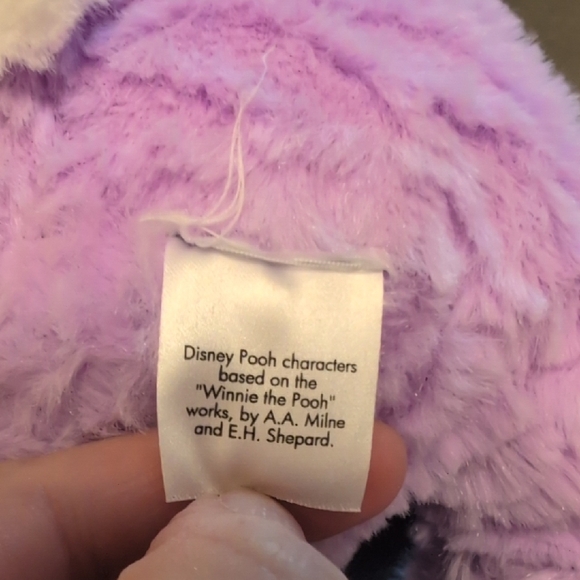 Disney Winnie the Pooh Lavender Bunny Plush - Picture 8 of 9